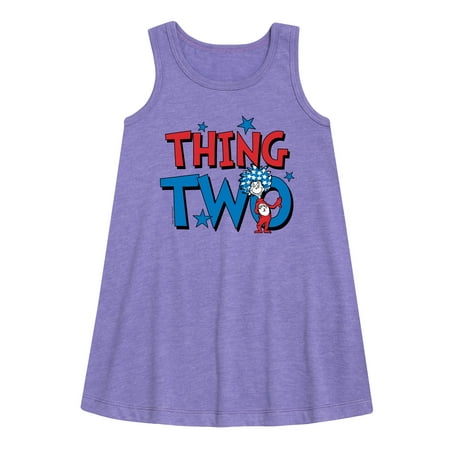 

Dr.Seuss - Thing Two - Toddler and Youth Girls A-line Dress