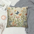 thumbnail image 2 of HENGT  Spring Wildflowers Throw Pillow CoversFlower Holiday Cushion Case Decoration for Sofa Couch, 2 of 5