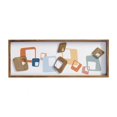 thumbnail image 1 of 32" X 1" X 12" Multi Color Wood Mdf Wall Art Panel, 1 of 1