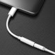 thumbnail image 4 of Bearachild Adaptador de cable de audio tipo C dual Tipo C Conector de auriculares Divisor de audio Auriculares 3.5 Jack Cable de carga Nuevo Teléfono y Comunicación 3.5 mm + tipo c, 4 of 6