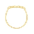 thumbnail image 5 of AFFY Lightening Scar Glasses Ring In 14K Yellow Gold Over Sterling Silver-8, 5 of 7