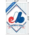 thumbnail image 3 of MLB Montreal Expos - Retro Logo 19 Wall Poster, 22.375" x 34", Framed, 3 of 3