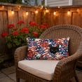 thumbnail image 6 of Beautynvta 4th of July Pillow Covers, 20x12 Inch, American Flag Stars Patriotic Throw Pillowcase, Independence Day Cushion Cover for Sofa Couch Living Room Bed Decor, 6 of 6