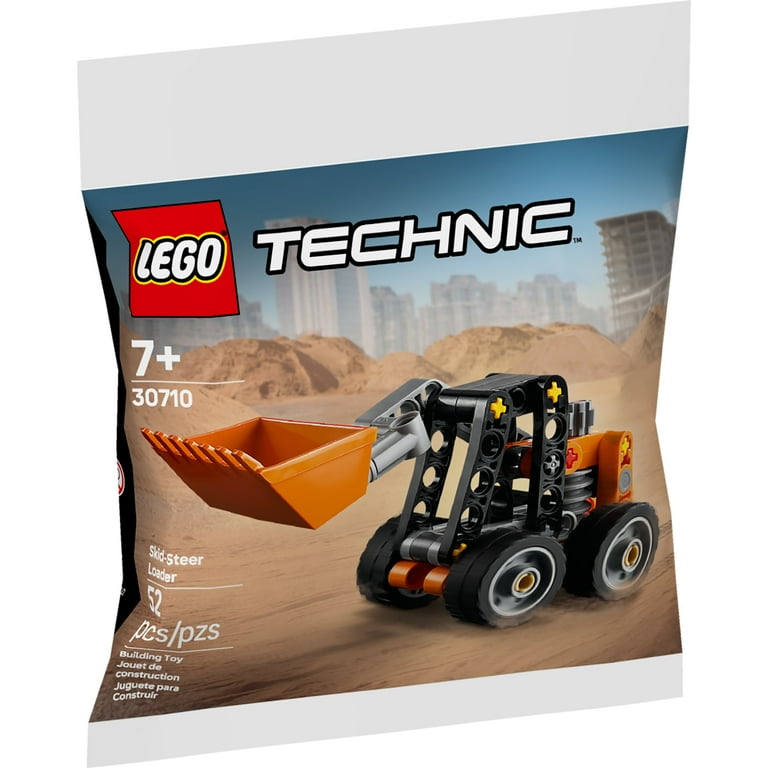 LEGO Skid-Steer Loader Building Kit Construction Site Role Play 52