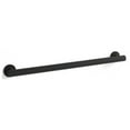 thumbnail image 3 of Kohler 11893-BS 24 in. Genuine OEM Grab Bar - Brushed Stainless, 3 of 8