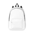 thumbnail image 2 of Rocae White for Durable Canvas Backpack Leisure Large Bag Travel Rucksack Multi-function Backpack Medium, 2 of 8
