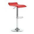 thumbnail image 4 of Adjustable Height Swivel Bar Stool Modern Red Bar Chair，Set of 2, 4 of 7
