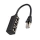 thumbnail image 5 of Adaptador divisor , conector de enchufe de puerto hembra para portátil , Hugo  Divisor Ethernet, 5 of 6
