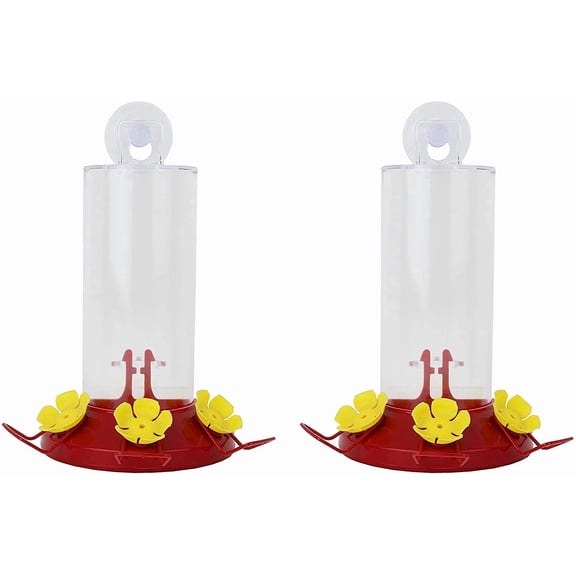Perky-Pet Window Mount Hummingbird Feeder Iridescent - Suction Cup - 8 Oz Multicolor — Residential Use, Standard Application