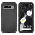 thumbnail image 5 of Asuwish Compatible with Google Pixel 7 Pro 5G Phone Case Hybrid Rugged Shockproof Hard Protective Drop Proof Full Body Heavy Duty Mobile Cell Cover for Pixel7Pro Pixel7 XL Seven 7Pro Women Men Black, 5 of 9