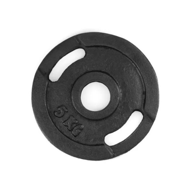 Disco Olímpico Redondo 5kg Con Agarraderas, Hecho En México STATS SPORTS PF-OR-5 DISCO OLÍMPICO REDONDO 5KG PF