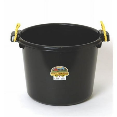 UPC: 0084369000703 | Miller Mfg Co Inc Muck Tub- Black 70 Quart – PSB70BLACK