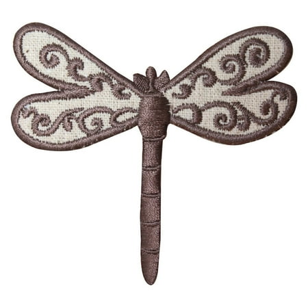 Flying Spaghetti Monster Emblem - ID 1648A Dragonfly Emblem Patch Garden Flying Bug Embroidered Iron On Applique