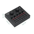 thumbnail image 3 of Amdohai V8 Mobile Phone Sound Card Bluetooth Microphone Live USB External Sound Card DSP Chip 12 Sound Effects for Phone Computer PC Audio Broadcast, 3 of 5