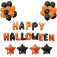 thumbnail image 1 of Halloween Party Decorations, Happy Halloween Party Decorations Balloons Set For Party Including HAPPY HALLOWEEN Balloons Confetti Balloons Halloween Decorations For Kids Home brilliant, 1 of 7