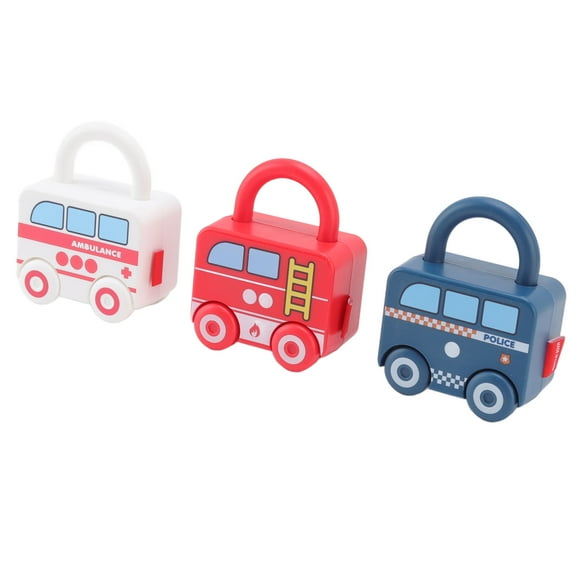 Juguetes de candados de aprendizaje para niños, candados de aprendizaje para niños deslizables, candados de aprendizaje para niños con llaves Características líderes en su clase
