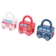 thumbnail image 5 of Cerraduras de aprendizaje para niños, candado de aprendizaje deslizable con forma de coche con llave, rompecabezas, juguete de educación temprana, regalo para niño y niña, 5 of 8