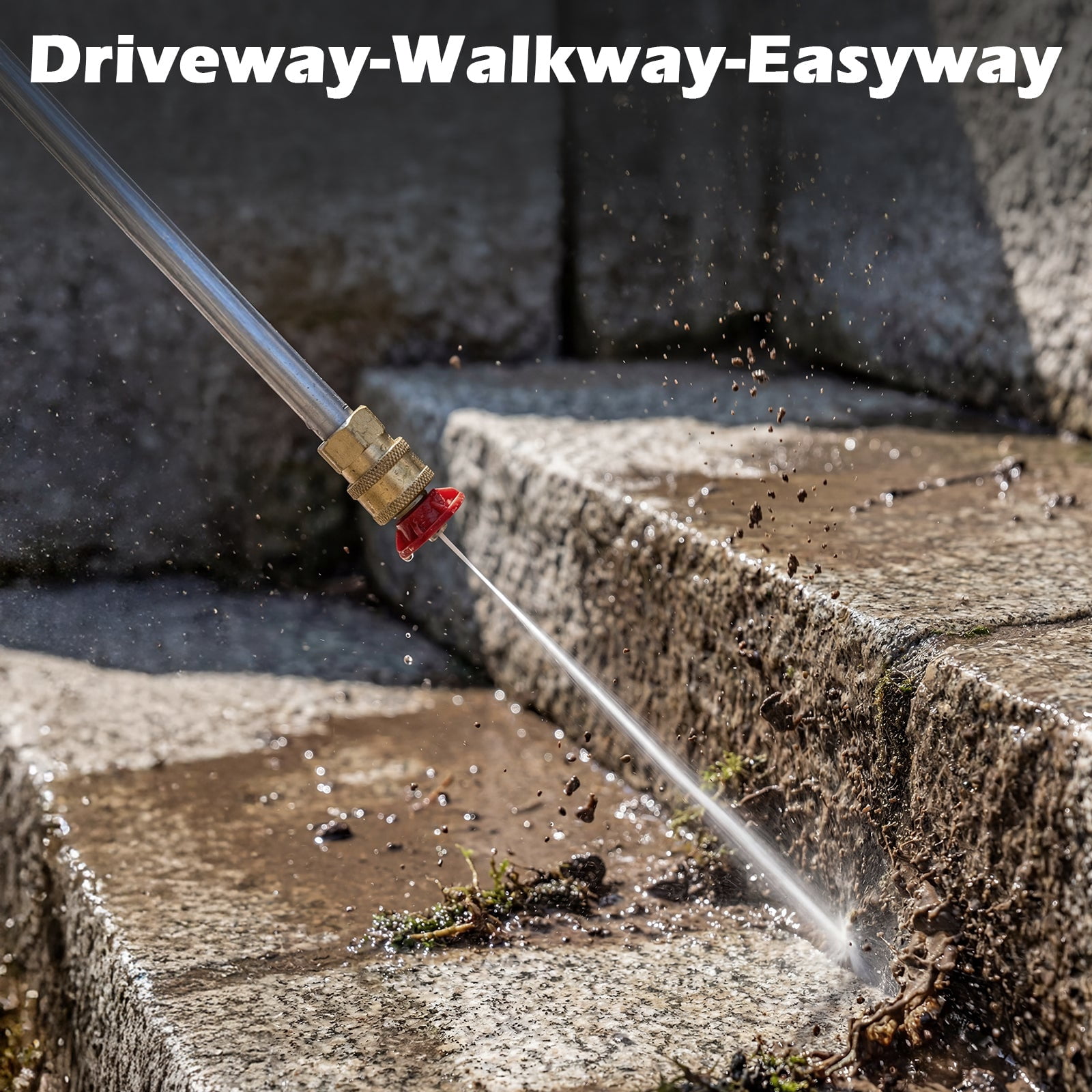 ANLIBATT Electric Pressure Washer 3200 PSI Max 1.7 GPM Heavy-Duty Brushless Motor Cold Water 5 Quick Nozzles 35ft Cord 25ft Hose Built-in Soap Tank