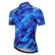 thumbnail image 2 of Maillot de carreras de verano con cremallera completa, ajustado, de manga corta, ropa de ciclismo profesional para exteriores, camisetas de bicicleta con bolsillo, 2 of 5