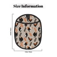 thumbnail image 3 of Sikiie Funny Chicken Silicone Pot Holders, Oven Mitts Heat Resistant Hot Pads, Non Slip Pot Holder for Kitchen Baking and Cooking 9.4 x 7.5 Inches, 3 of 7