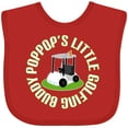 thumbnail image 3 of Inktastic Poppop Little Golf Buddy Boys Baby Bib, 3 of 4