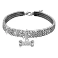 thumbnail image 1 of Collar Gargantilla Diamantes Joyería Perros Gatos Gmr, 1 of 4