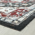 thumbnail image 5 of Traditional 5x8 Area Rug (5'3'' x 7'3'') Oriental Red, Red Living Room Easy to Clean, 5 of 9