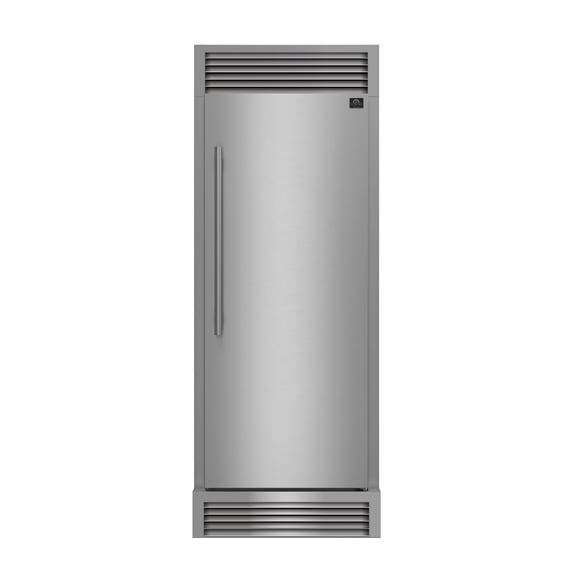 Forno Maderno 28-Inch Built-In Convertible Refrigerator, 13.6 cu.ft, Right Swing, Decorative Grill