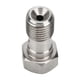 thumbnail image 1 of Adaptador de freno de acero inoxidable con perno banjo UNF de 7/16" x 20" y 25 mm de largo con 2 arandelas, 1 of 2