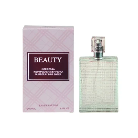 Beauty Eau de Parfum Spray for Women, 3.4 fl oz / 100 ml by EBC Collection