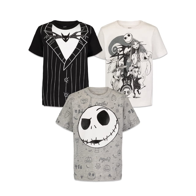 Camiseta Disney Nightmare Before Christmas Jack 3 Pack 3T