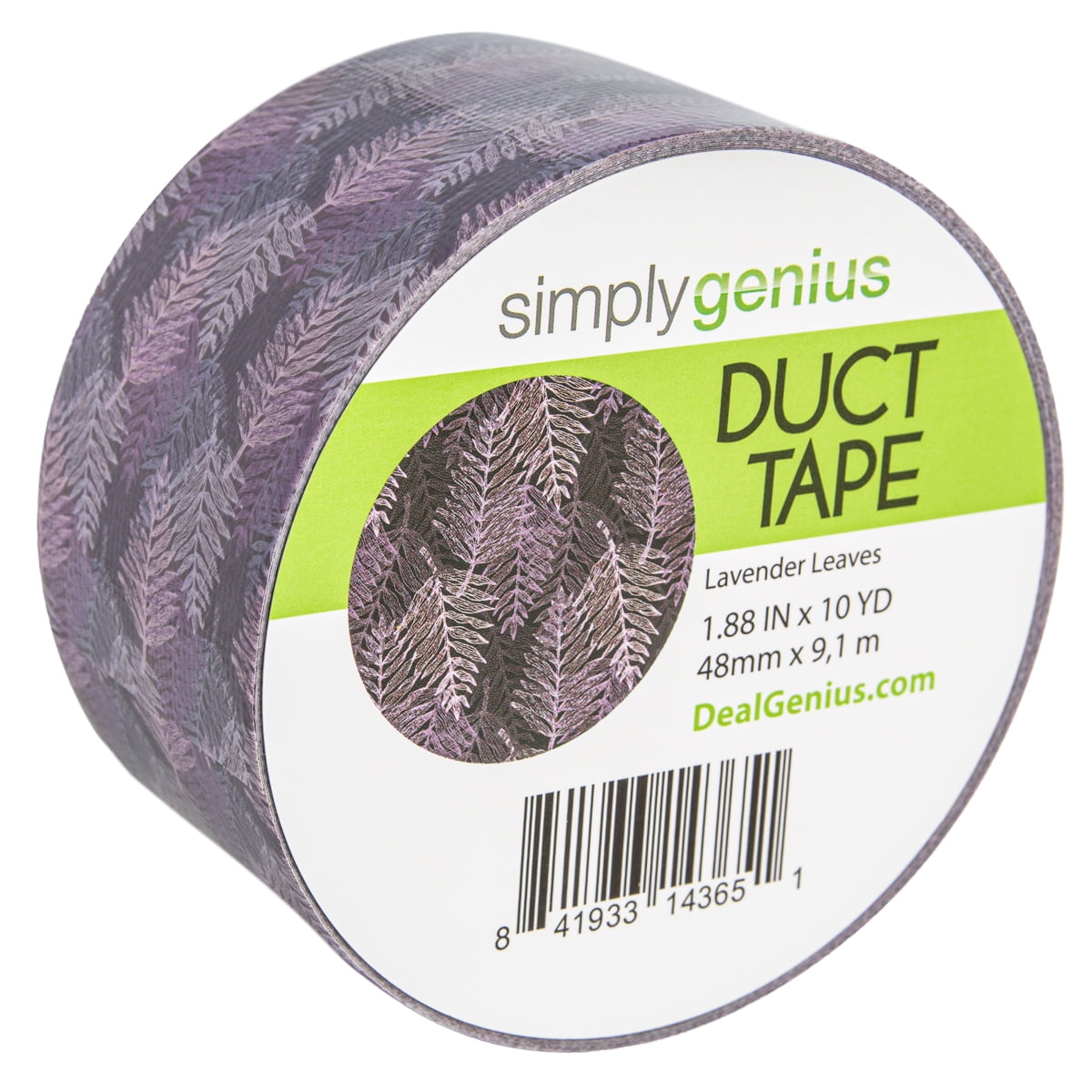 Simply Genius Craft Duct Tape Roll with Colors and Patterns, Solid