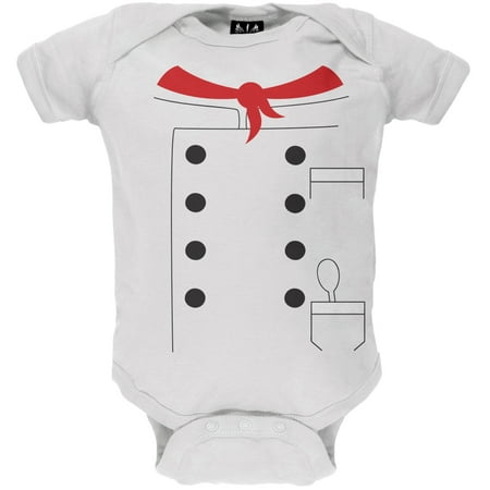 

Old Glory Halloween Chef Costume Short Sleeve Baby One Piece