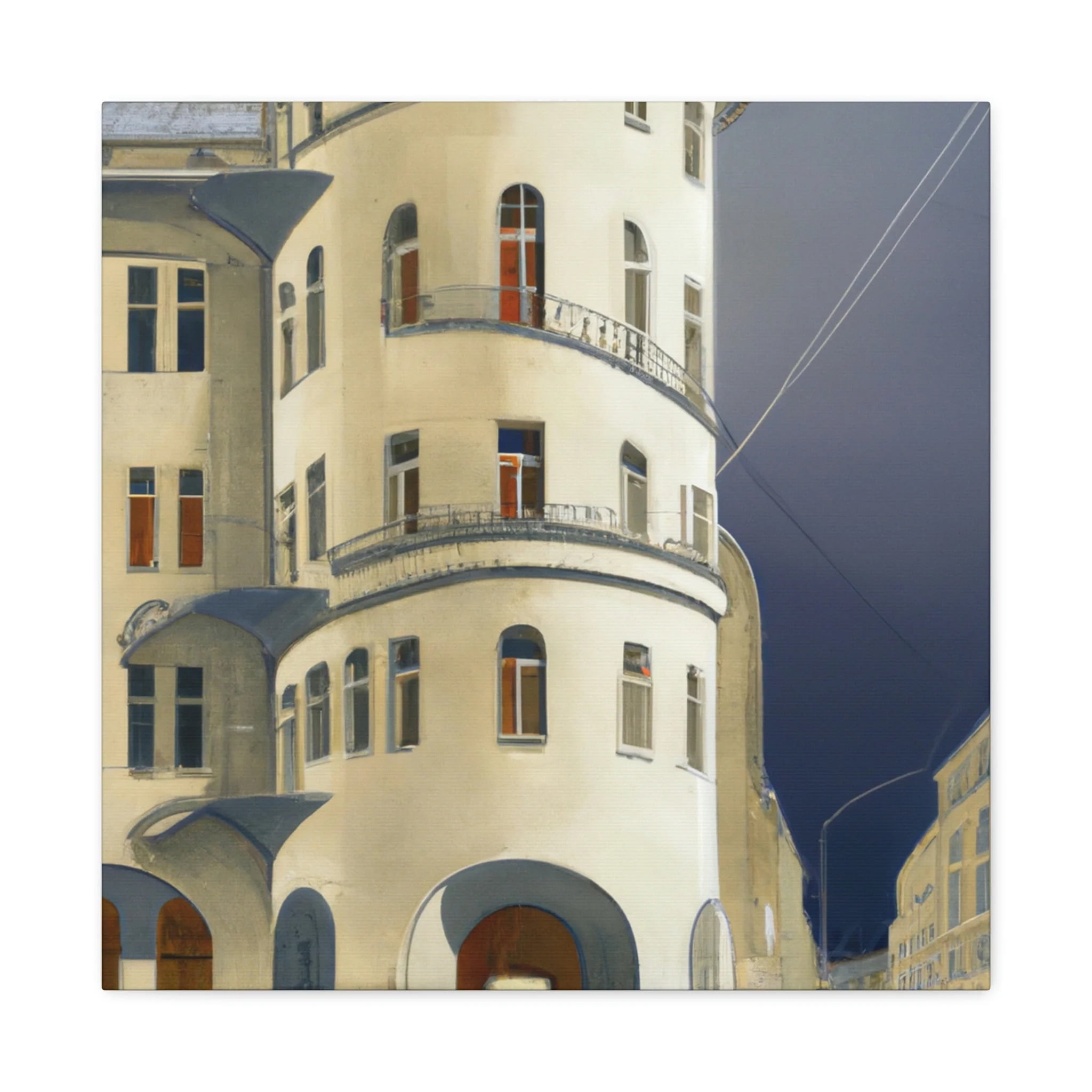 Art Nouveau Reimagined - Canvas - Walmart.com