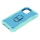 thumbnail image 4 of Cubiertas de armadura a prueba de rayones con soporte para iPhone 13 Pro Max Funda protectora de armadura para teléfonos móviles (verde azul), 4 of 8