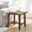 Walnut, variant on Merrick Lane Farmhouse Trestle End Table, Solid Wood Rustic Accent Table in Dark Gray