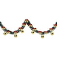 thumbnail image 2 of Christmas Tree Ribbon with Bows - 2-Meter White-Edged Decorative Ribbon for Tree Ornaments, Wreaths, and Holiday Gift Wrapping, 2 of 6