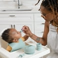 thumbnail image 6 of BooginHead 5-Piece Baby-Led Weaning Silicone Tableware, Infants and Toddlers, Sage Green, 6 of 20