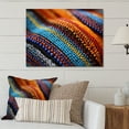 thumbnail image 2 of Designart "Tribes Samburu African Beadwork I" African Tribes Metal Wall Art, 2 of 5