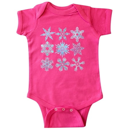 

Inktastic Winter Snowflakes Gift Baby Boy or Baby Girl Bodysuit