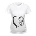 thumbnail image 2 of Summer Saving! Yievot T-Shirt For Women Crewneck Cool Cute Graphic Print Summer Tee Tops Causal Short Sleeve Funny Fashion Pregnant Clothing For Women Maternity 2024 Summer Tops Clothes on Clearance, 2 of 7