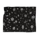 thumbnail image 2 of Christmas Snowflake Print Blanket Soft Warm Sofa Bed Office Travel Multipurpose Blanket, 2 of 6