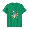 thumbnail image 4 of VBTAPA Easter Teacher T-Shirt for Women Cute Bunny Eggs Graphic Tees Funny Novelty Shirt Holiday Party Blouse Tops Lightning Sales Today Green XL, 4 of 5