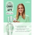 thumbnail image 4 of Liquipel Lightning Cable Camo - Green, 4 of 8