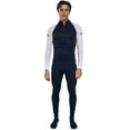 thumbnail image 5 of SWIX Adult Male Racex Classic Half Zip Shirt, Color: Dark Navy/Bright White, Size: L, 5 of 7