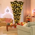 thumbnail image 5 of Gymax 7ft Artificial Upside Down Christmas Tree Holiday Decoration w/ Metal Stand, 5 of 10
