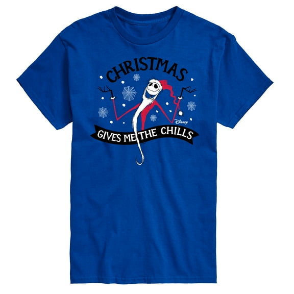 The Nightmare Before Christmas - Christmas Chills - Men's Short Sleeve Graphic T-Shirt