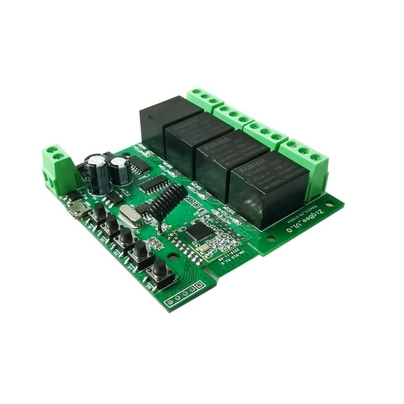 Interruptor de Control Remoto de de 24 V 4 Canales, Módulo Inalámbrico sin mando a distancia Zulema módulo de conmutación