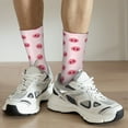 thumbnail image 5 of Goofa Cute Pig Nose Printed Men's Crew Socks, Soft Durable Breathable Moisture-Wicking with Odor Control Cotton socks, 5 of 9