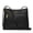 Black, variant on 454 Large Swingpack Buckle Crossbody Bag KM716 – Pebbled Leather Designer Purse with Zip Closure & Adjustable Strap, Fits Large iPad